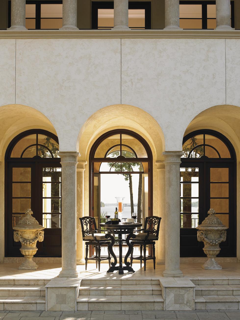 Tommy Bahama Outdoor Living Kingstown Sedona Swivel Bar Stool with